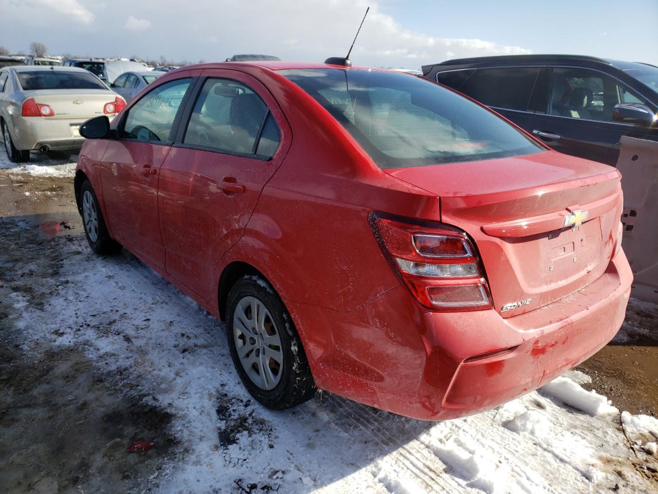 Photo 3 from auction – 2019 CHEVROLET SONIC LS with VIN 1G1JB5SBXK4137347