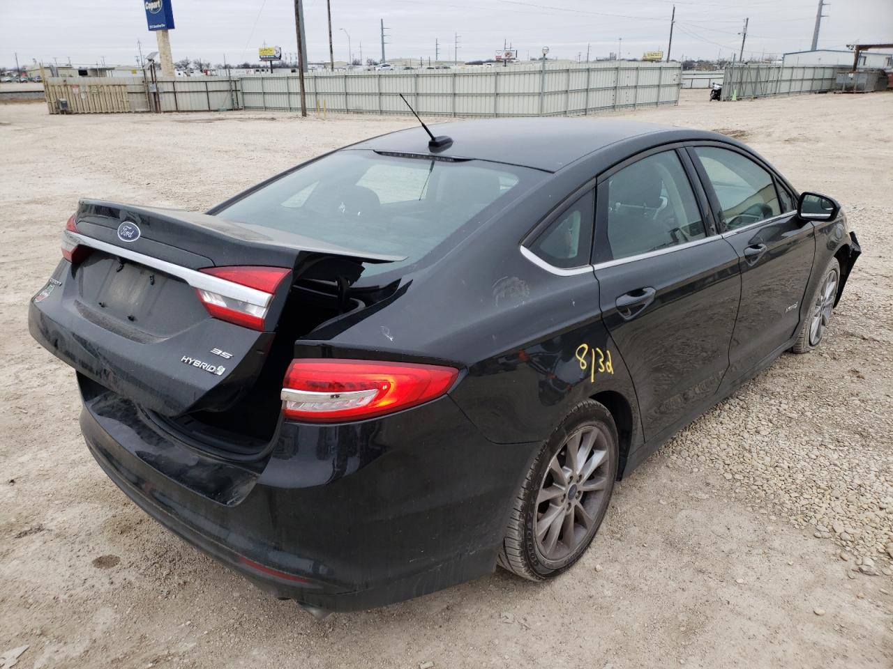 Photo 4 from auction – 2017 FORD FUSION SE with VIN 3FA6P0LU6HR296289