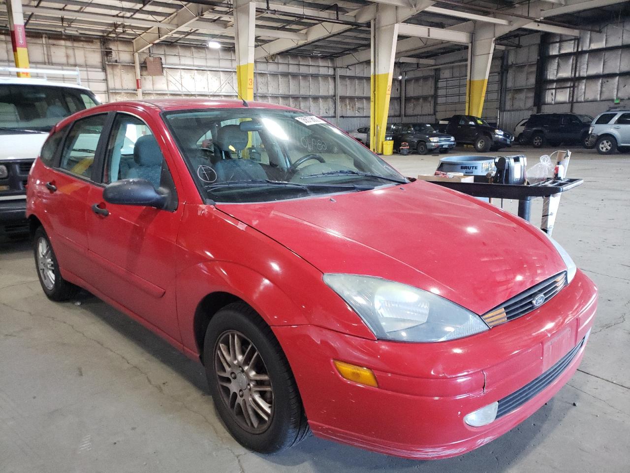 FORD FOCUS ZX5 2003 with VIN 3FAFP37383R186520 - Photo from auction