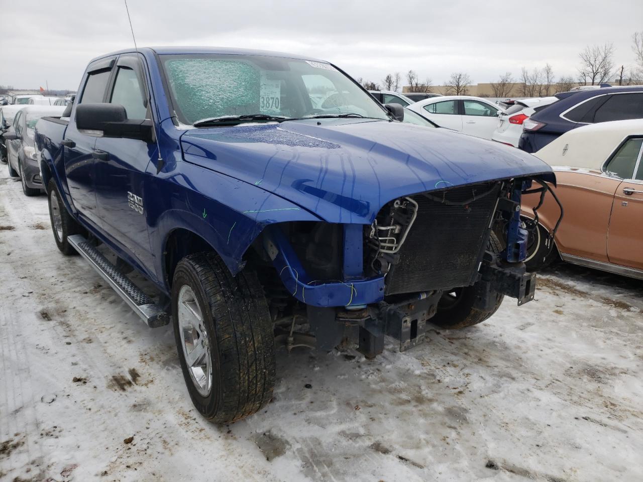 RAM 1500 SLT 2014 with VIN 1C6RR7LG5ES317905 - Photo from auction