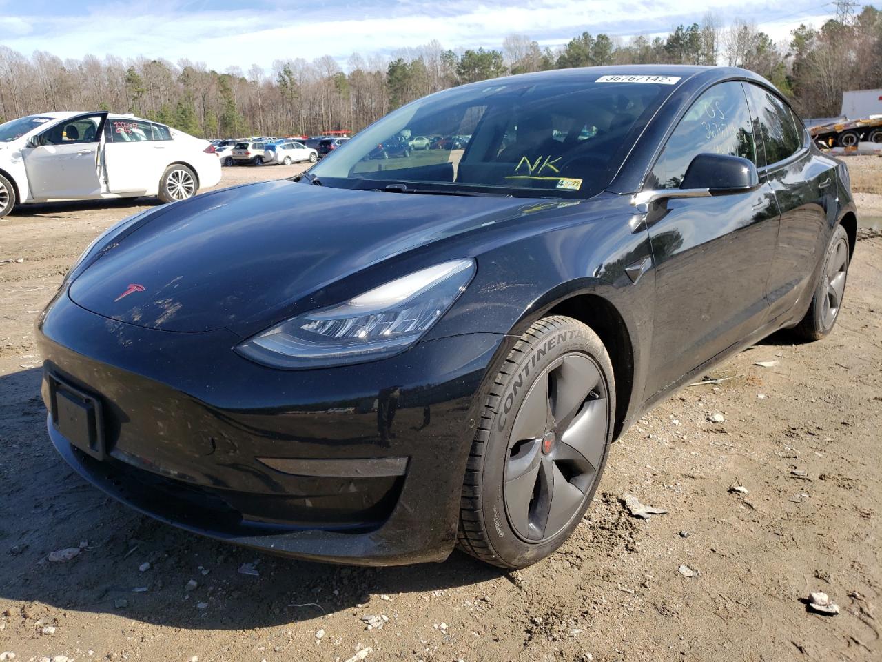 Photo 2 from auction – 2019 TESLA MODEL 3 with VIN 5YJ3E1EB4KF193420