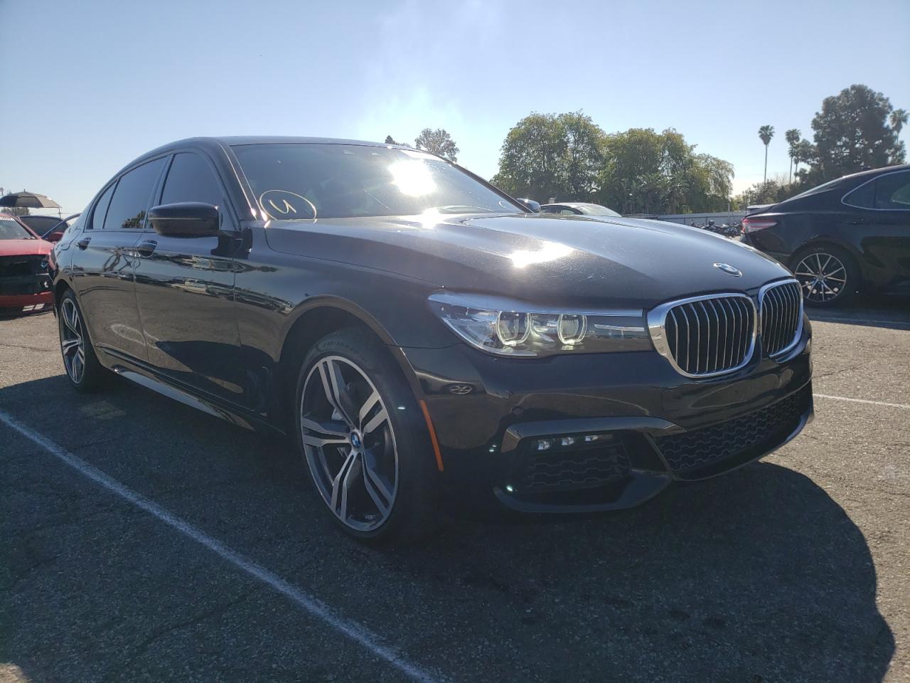 BMW 740 I 2017 with VIN WBA7E2C38HG741126 - Photo from auction