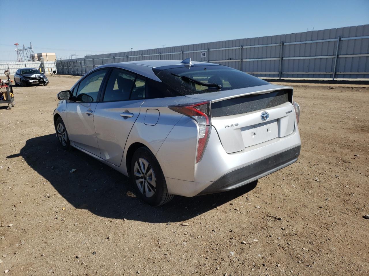 Photo 3 from auction – 2016 TOYOTA PRIUS with VIN JTDKBRFUXG3011257
