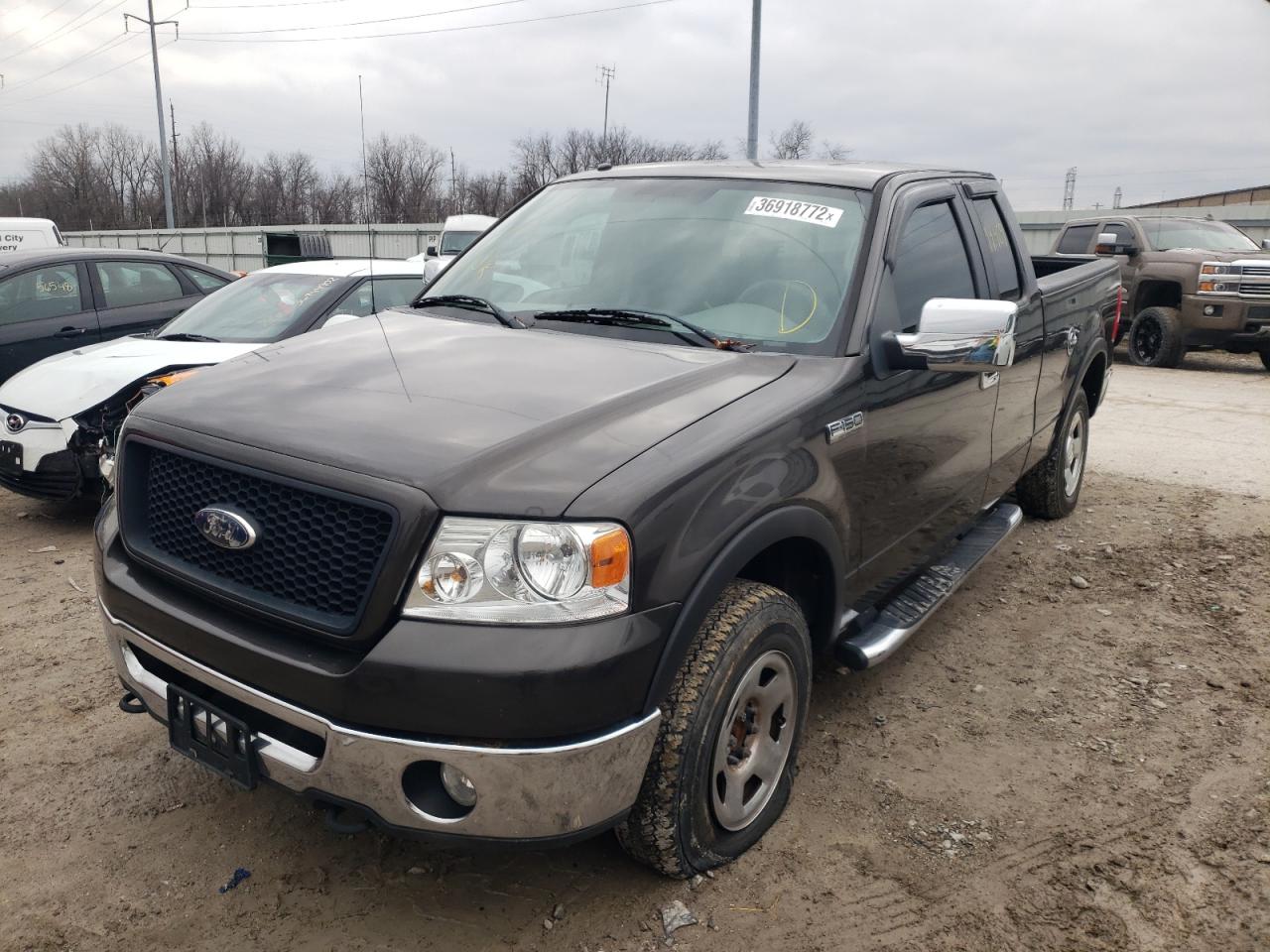 Photo 2 from auction – 2006 FORD F150 with VIN 1FTPX14576NB07807