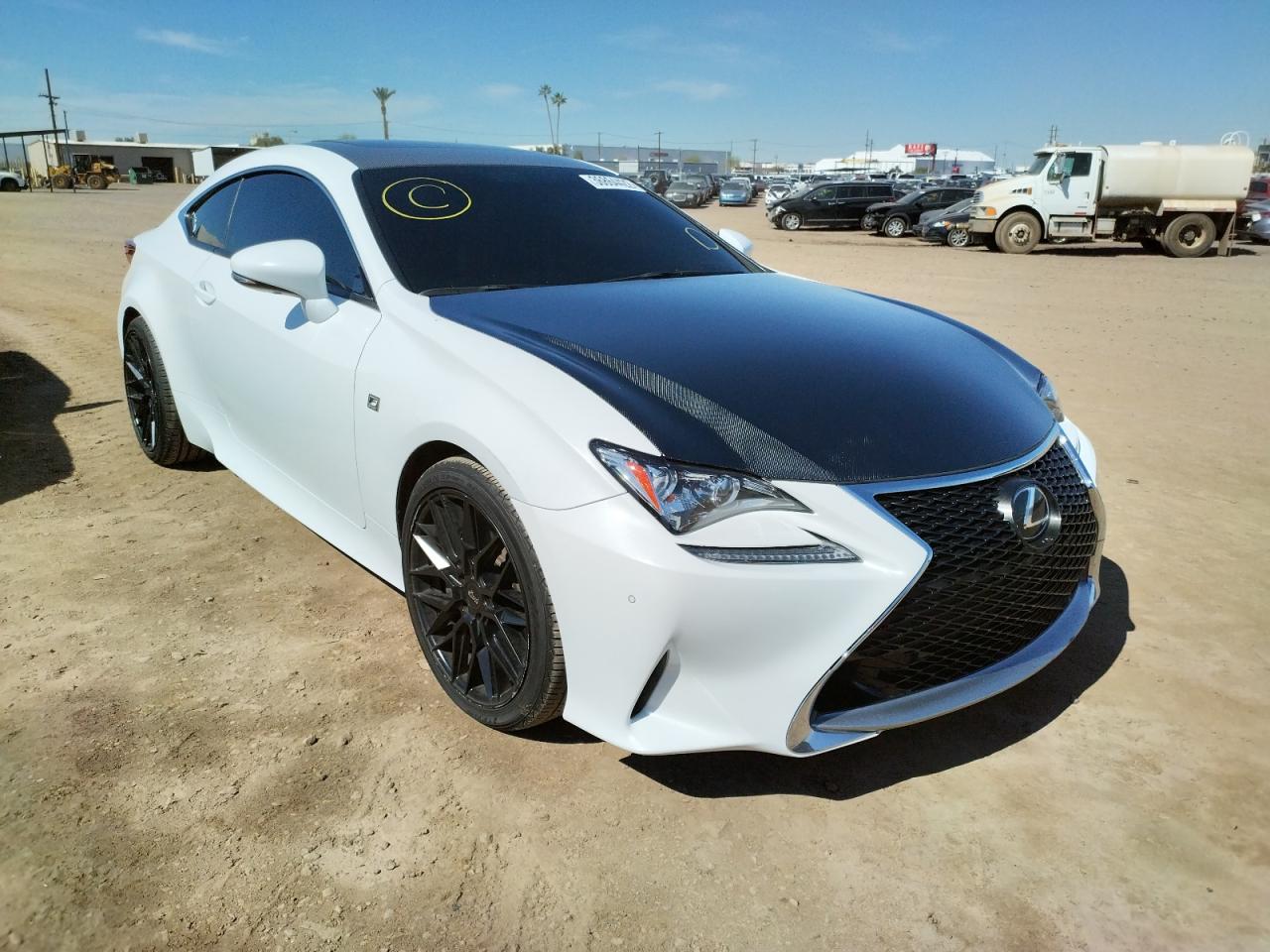 LEXUS RC 200T 2016 with VIN JTHHA5BC6G5001864 - Photo from auction