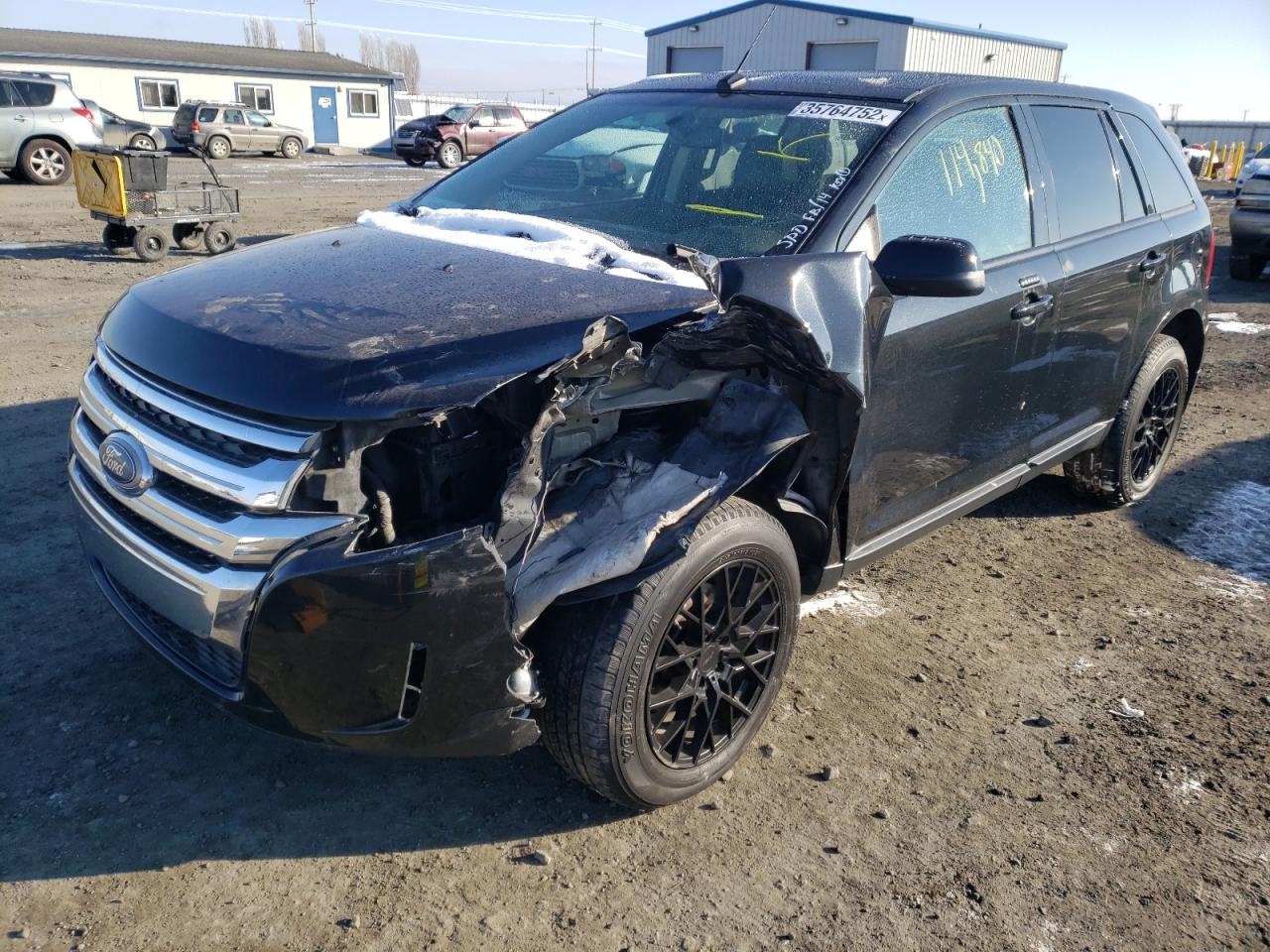 Photo 2 from auction – 2014 FORD EDGE SEL with VIN 2FMDK4JC1EBA66344