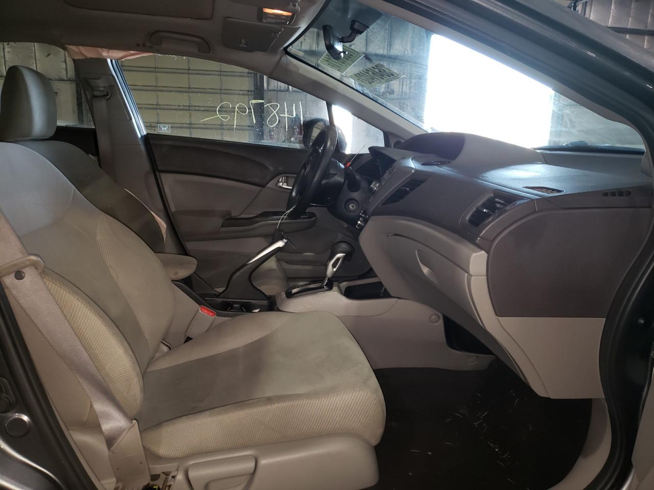 Photo 5 from auction – 2012 HONDA CIVIC EX with VIN 2HGFB2F8XCH300658