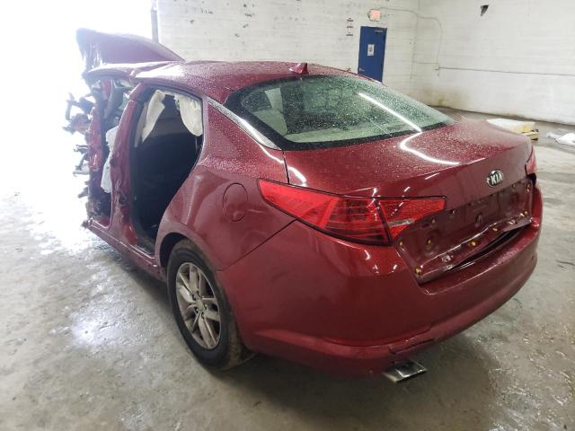 Photo 3 from auction – 2013 KIA OPTIMA LX with VIN 5XXGM4A72DG250382