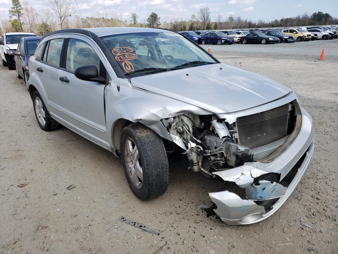 DODGE CALIBER 2007 with VIN 1B3HB48B57D109536 - Photo from auction