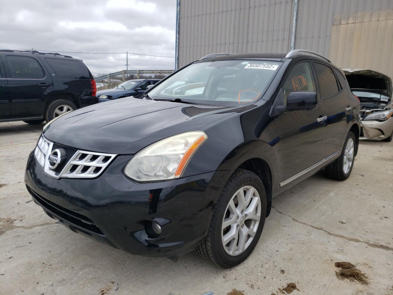 Photo 2 from auction – 2012 NISSAN ROGUE S with VIN JN8AS5MV2CW370115