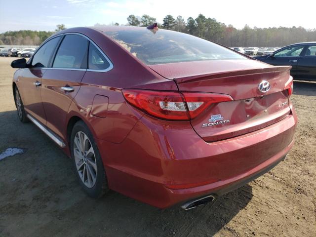 Photo 3 from auction – 2016 HYUNDAI SONATA SPO with VIN 5NPE34AF9GH413796
