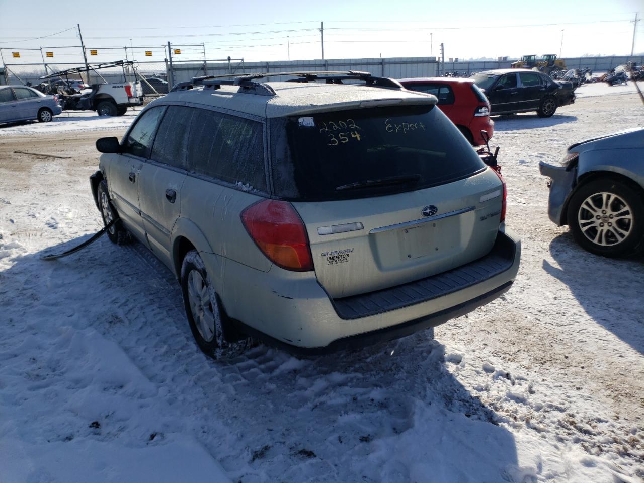 Photo 3 from auction – 2005 SUBARU LEGACY OUT with VIN 4S4BP61C957340368