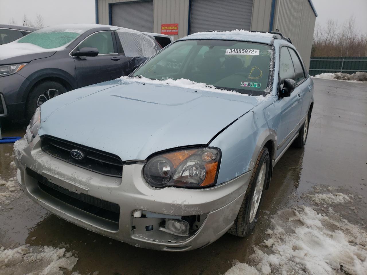 Photo 2 from auction – 2004 SUBARU IMPREZA with VIN JF1GG68525H818051