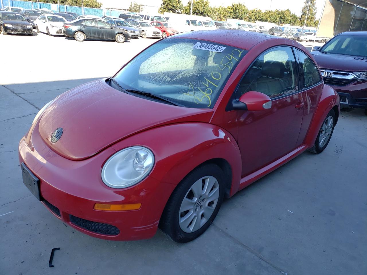 Photo 2 from auction – 2008 VOLKSWAGEN NEW BEETLE with VIN 3VWPW31C48M522255