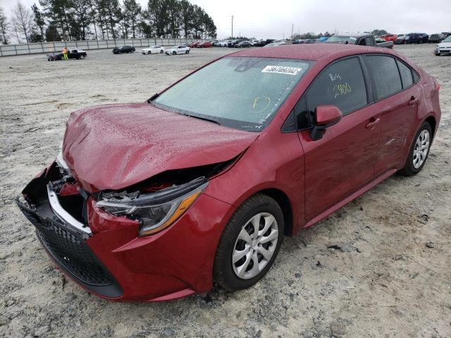 Photo 2 from auction – 2022 TOYOTA COROLLA LE with VIN 5YFEPMAE3NP286507