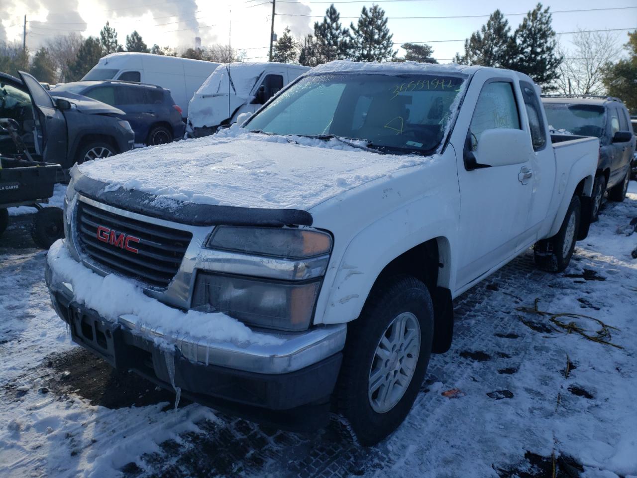 Photo 2 from auction – 2012 GMC CANYON SLE with VIN 1GTJ6MFE6C8150844