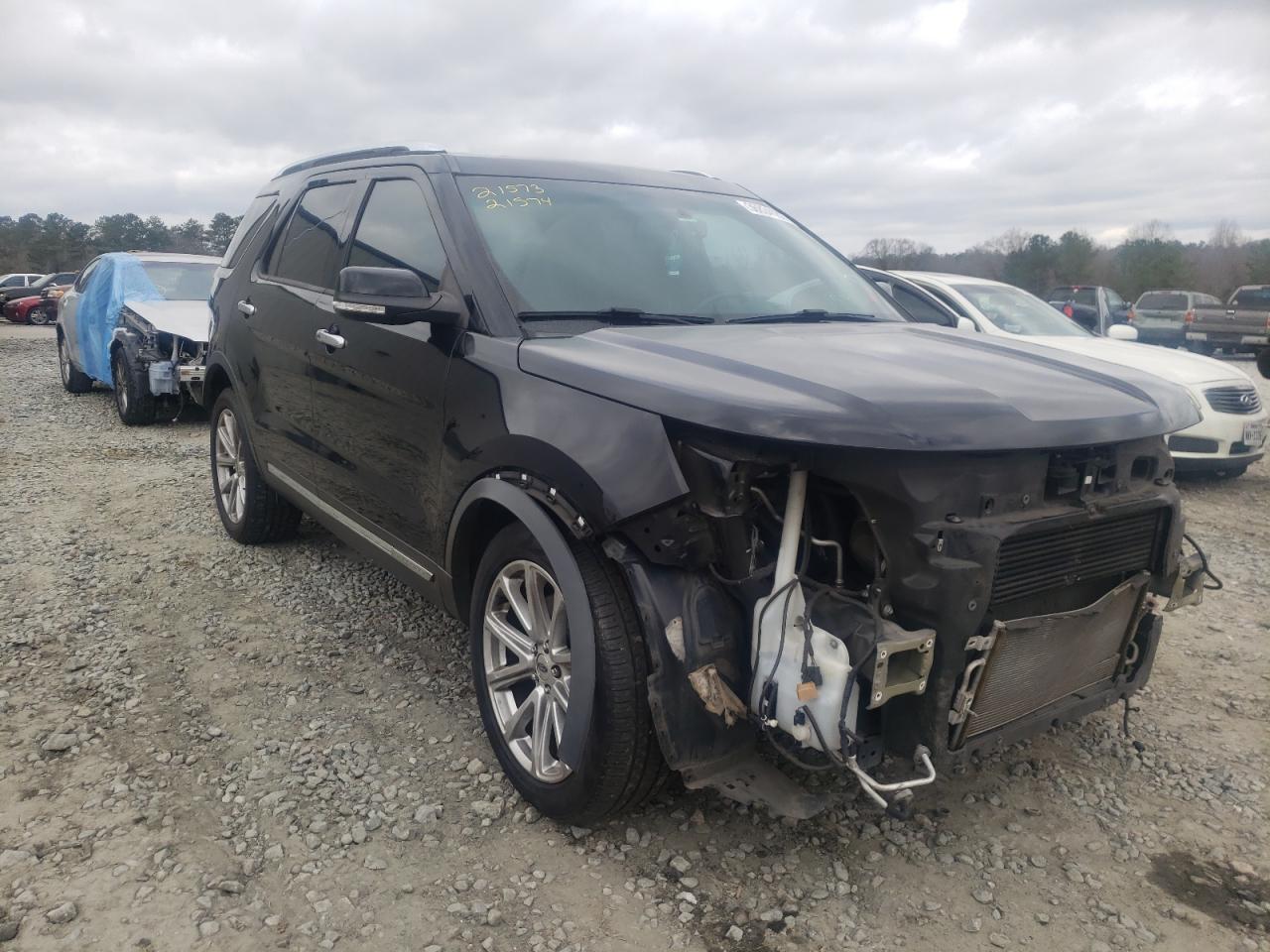 FORD EXPLORER L 2016 with VIN 1FM5K7FH8GGA56822 - Photo from auction