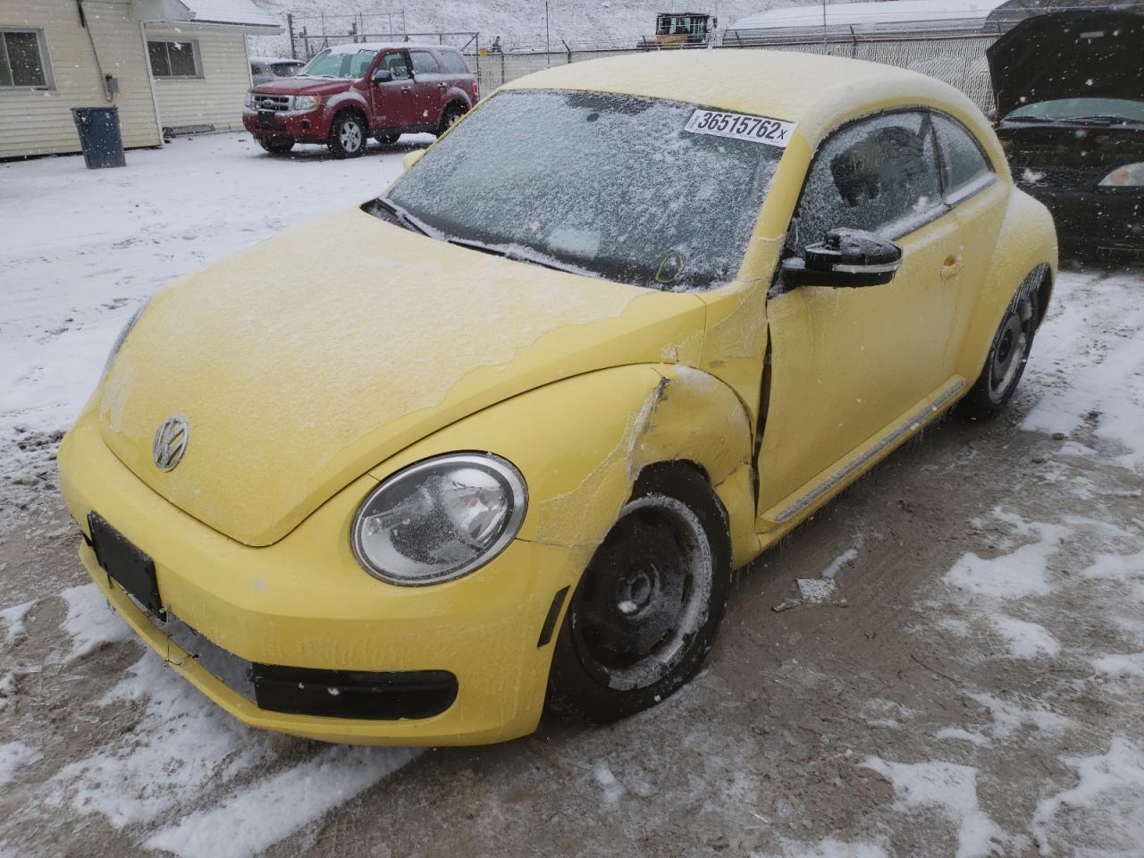 Photo 2 from auction – 2012 VOLKSWAGEN BEETLE with VIN 3VWJP7ATXCM602260