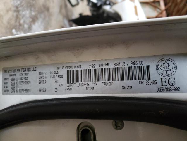 Photo 10 from auction – 2020 RAM 1500 CLASS with VIN 1C6RR7FT1LS130246