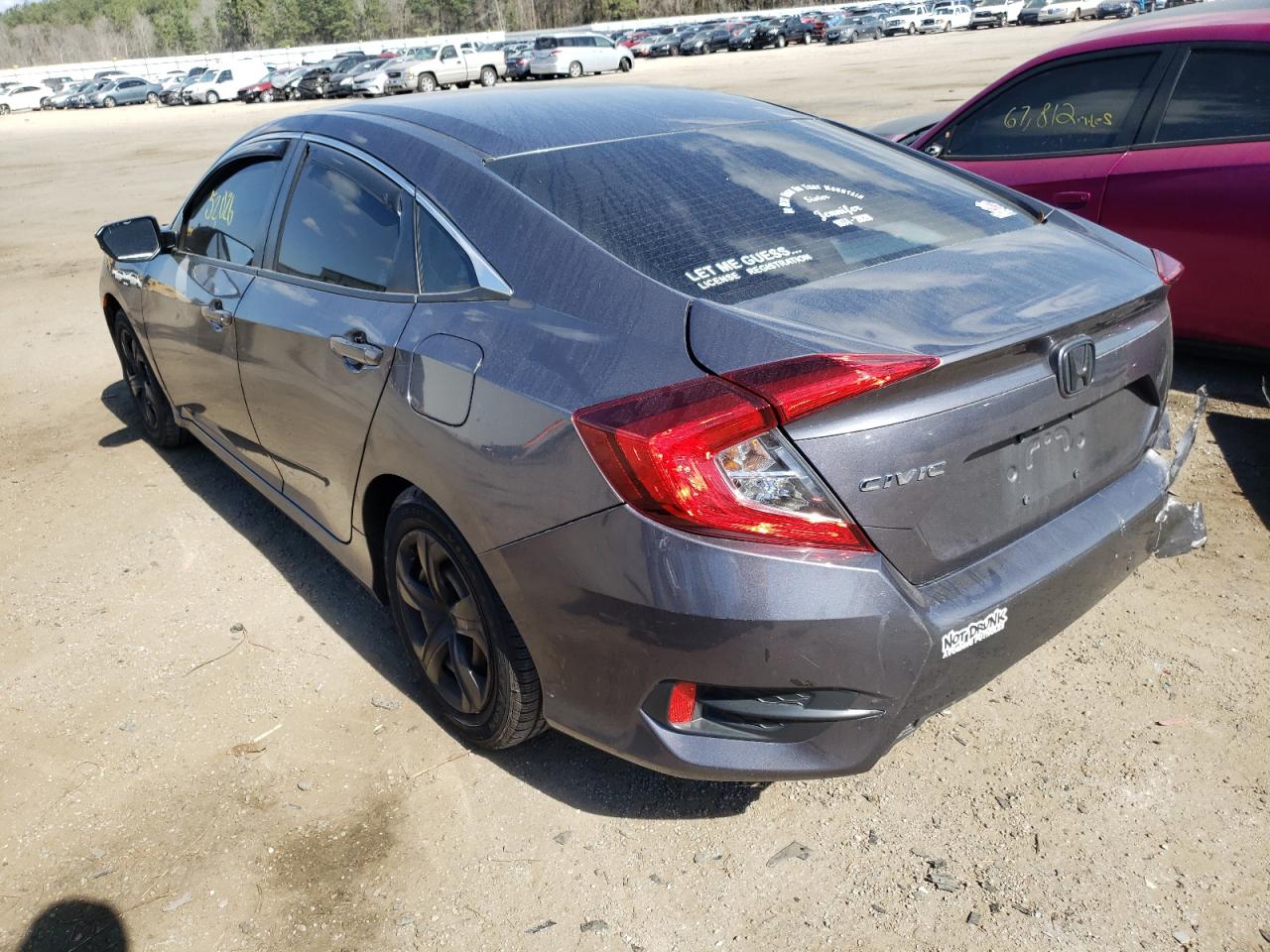 Photo 3 from auction – 2016 HONDA CIVIC LX with VIN 19XFC2F51GE239543