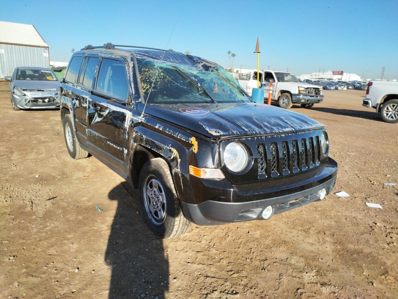 JEEP PATRIOT SP 2016 with VIN 1C4NJPBA5GD727428 - Photo from auction