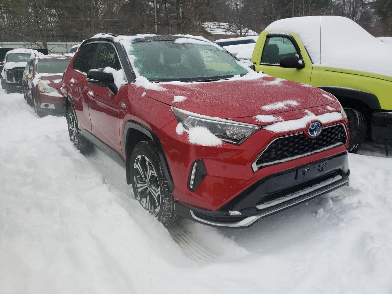 TOYOTA RAV4 PRIME 2021 with VIN JTMFB3FV7MD073597 - Photo from auction