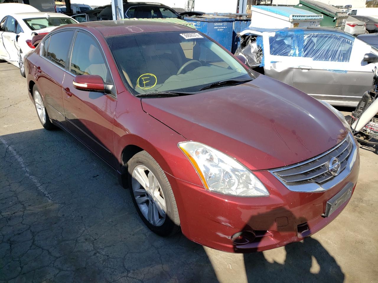 NISSAN ALTIMA SR 2011 with VIN 1N4BL2AP4BN449152 - Photo from auction