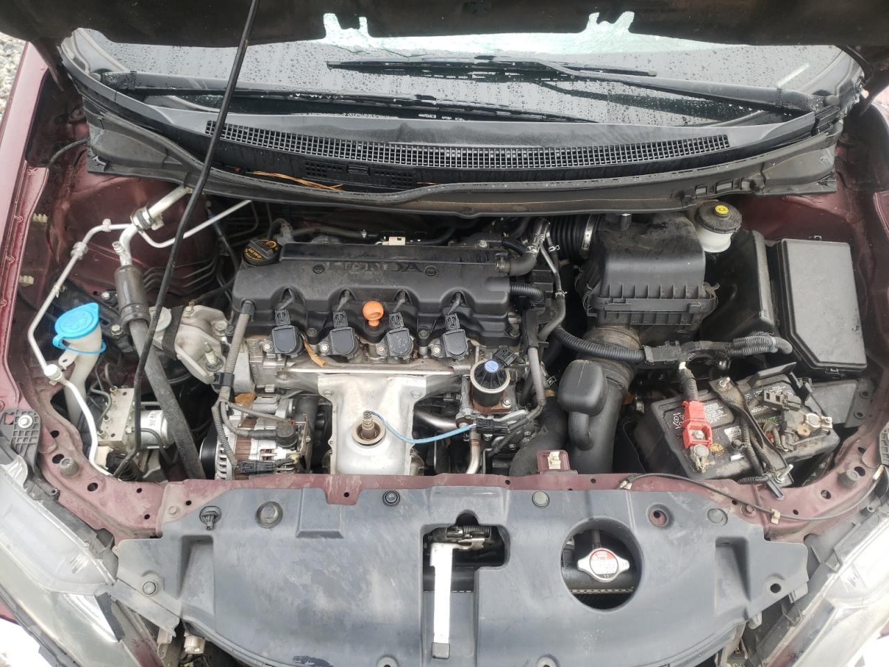 Photo 7 from auction – 2014 HONDA CIVIC LX with VIN 19XFB2F51EE053338