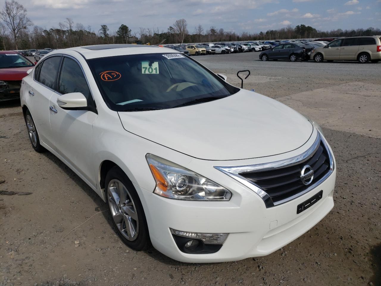 NISSAN ALTIMA 2.5 2013 with VIN 1N4AL3AP7DC164607 - Photo from auction