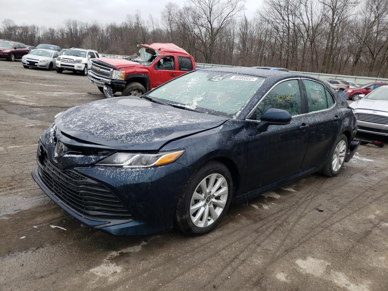 Photo 2 from auction – 2020 TOYOTA CAMRY LE with VIN 4T1C11AK2LU502615