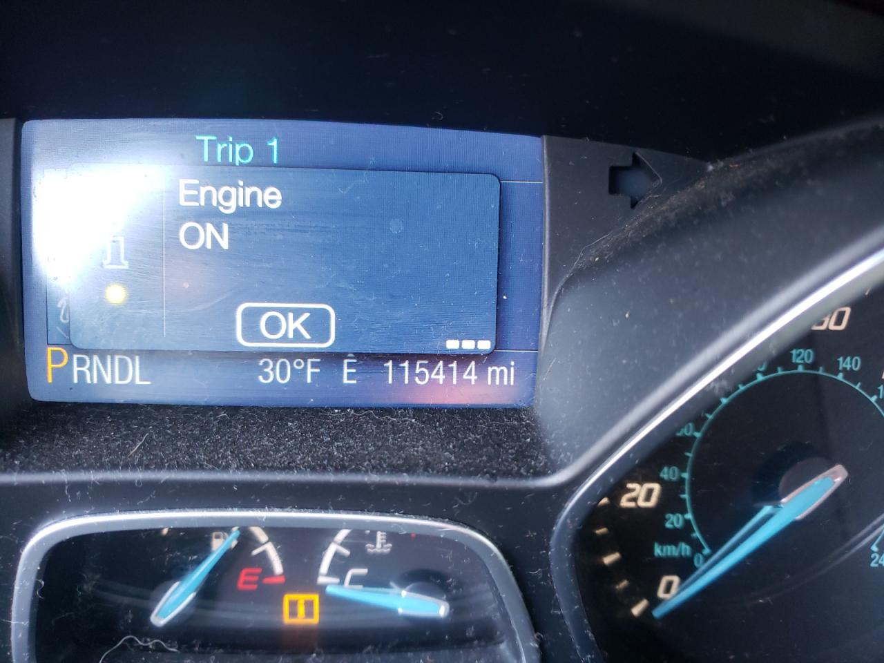 Photo 8 from auction – 2013 FORD FOCUS SE with VIN 1FADP3F2XDL267406
