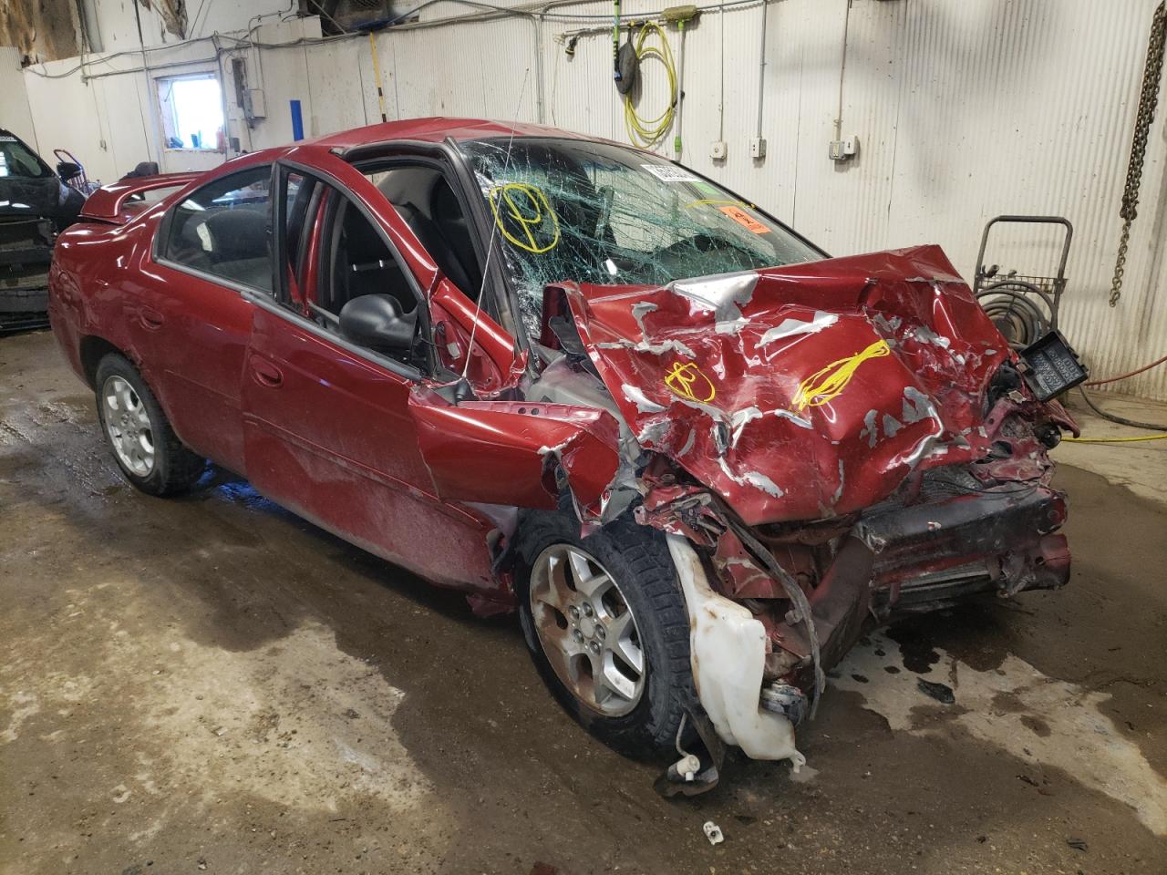 DODGE NEON SXT 2005 with VIN 1B3ES56C65D265540 - Photo from auction