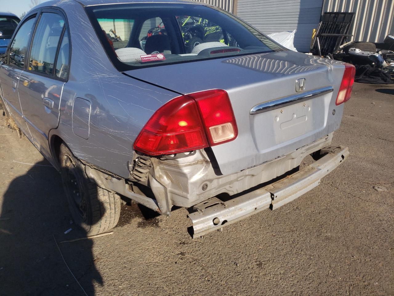 Photo 9 from auction – 2002 HONDA CIVIC EX with VIN 2HGES257X2H574087