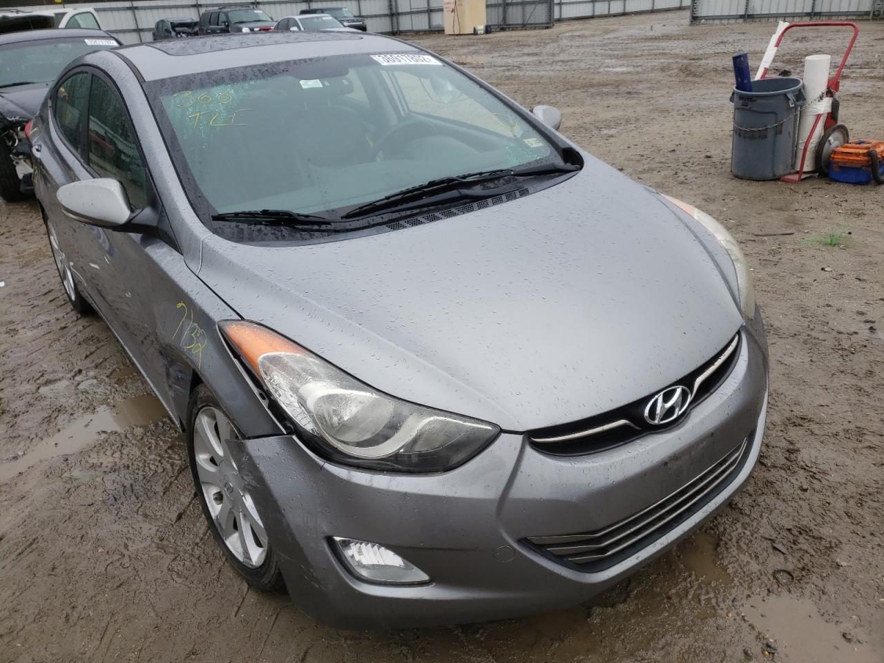 HYUNDAI ELANTRA GL 2012 with VIN KMHDH4AE3CU375935 - Photo from auction