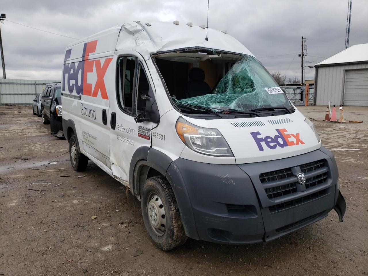 Photo 9 from auction – 2016 RAM PROMASTER with VIN 3C6TRVBG2GE128694