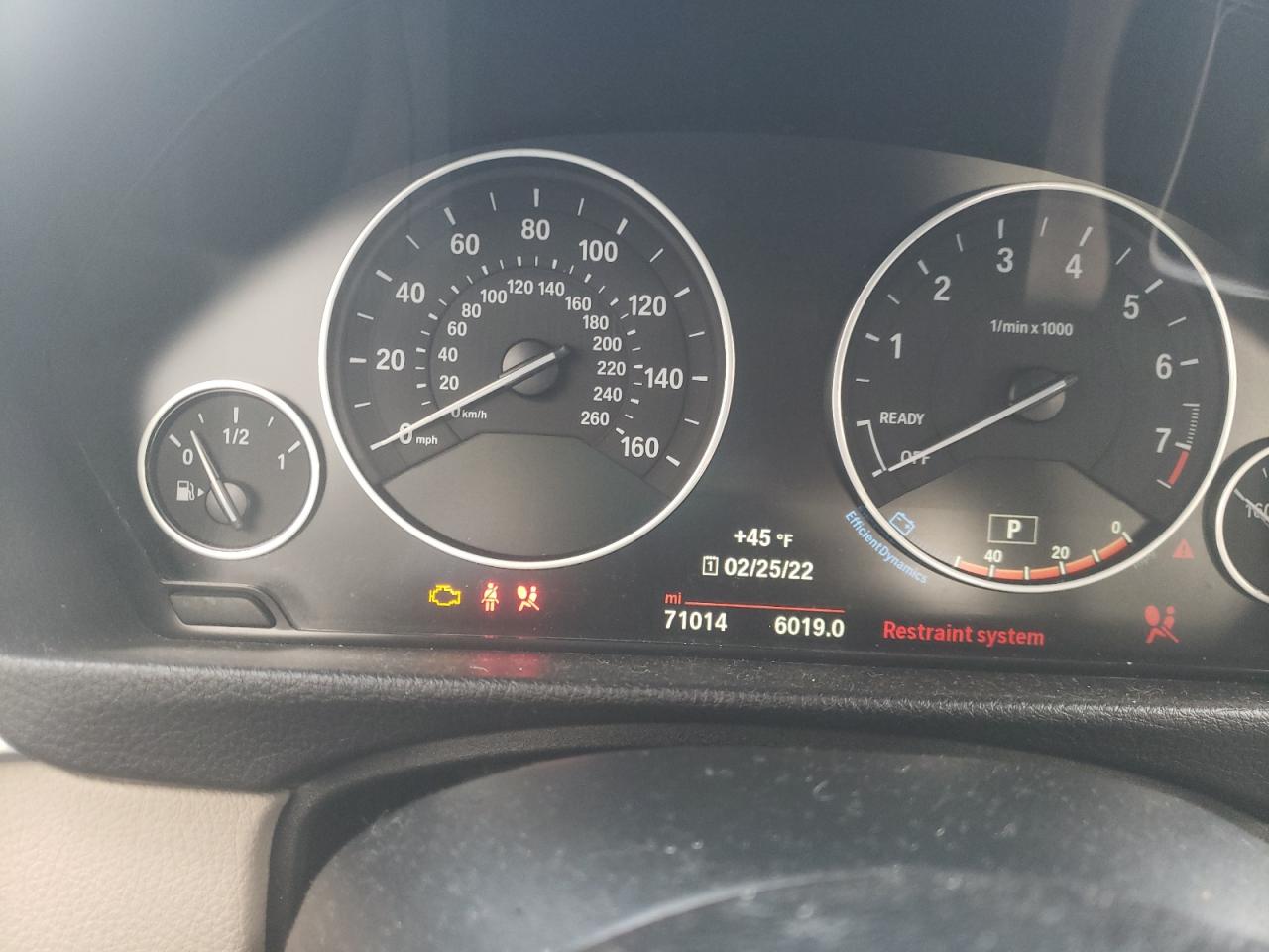 Photo 8 from auction – 2016 BMW 328 I SULE with VIN WBA8E9G55GNT85947