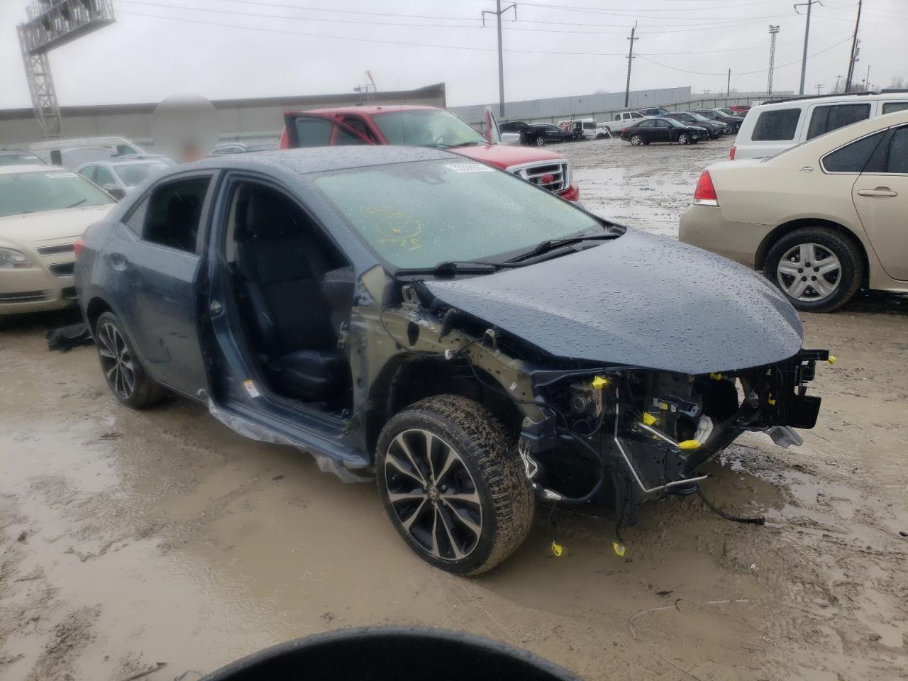 TOYOTA COROLLA L 2019 with VIN 2T1BURHE5KC196866 - Photo from auction