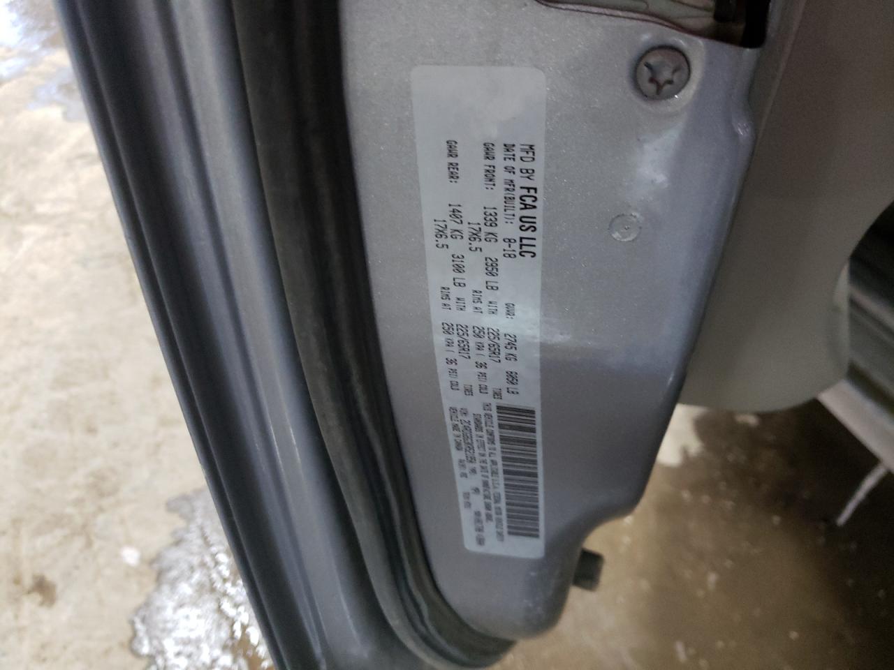 Photo 10 from auction – 2019 DODGE GRAND CARA with VIN 2C4RDGBG3KR521950