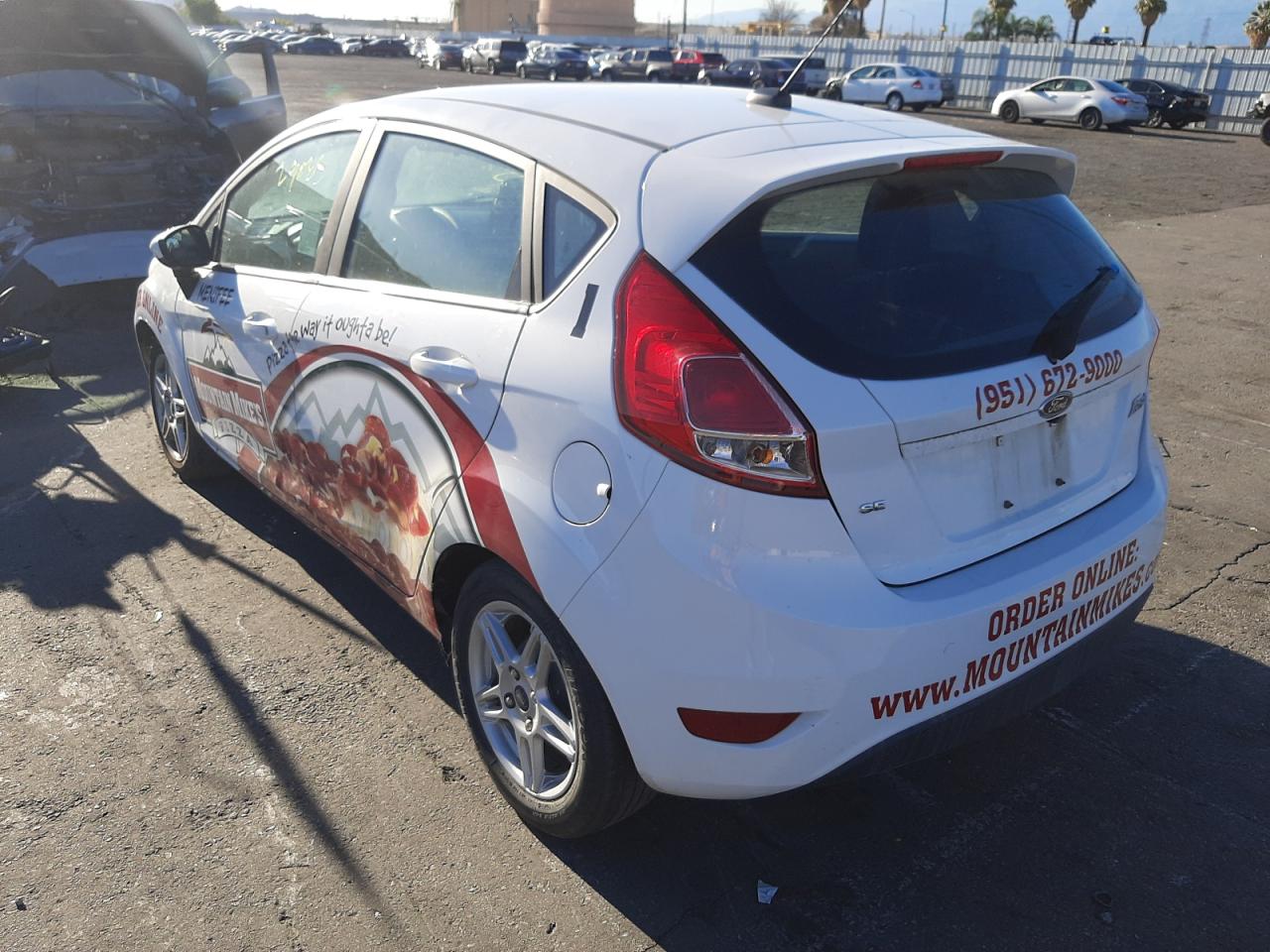 Photo 3 from auction – 2019 FORD FIESTA SE with VIN 3FADP4EJ6KM118579