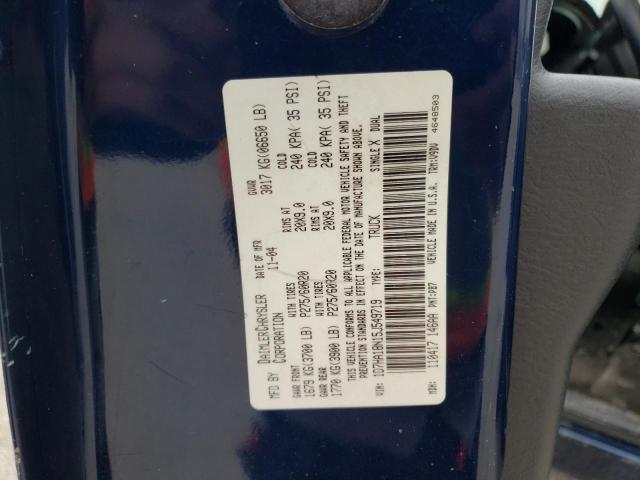 Photo 10 from auction – 2005 DODGE RAM 1500 S with VIN 1D7HA18N15J549719