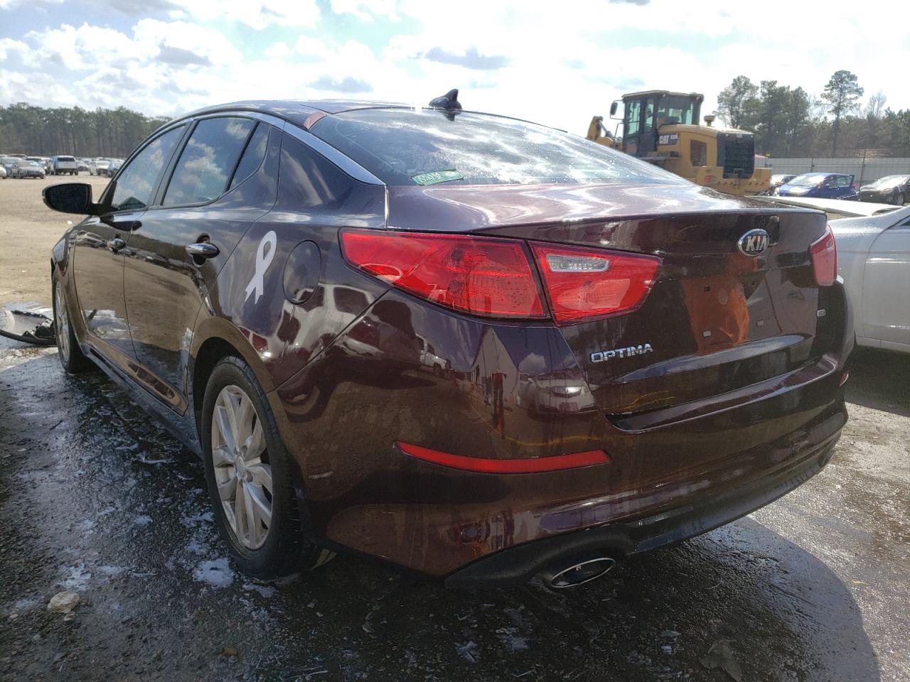 Photo 3 from auction – 2014 KIA OPTIMA LX with VIN 5XXGM4A77EG305099