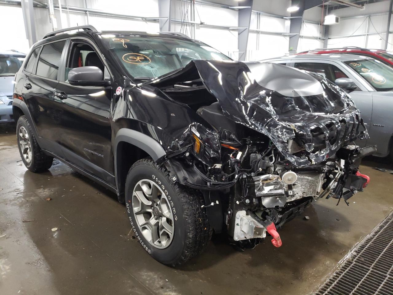 Photo 1 from auction – 2020 JEEP CHEROKEE T with VIN 1C4PJMBX3LD532451