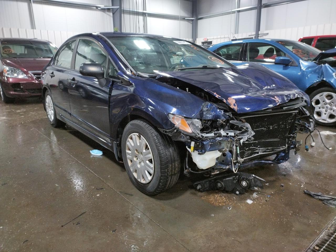 HONDA CIVIC VP 2010 with VIN 19XFA1F34AE000803 - Photo from auction