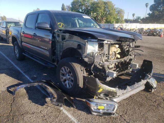 TOYOTA TACOMA DOU 2018 with VIN 3TMAZ5CN8JM066468 - Photo from auction