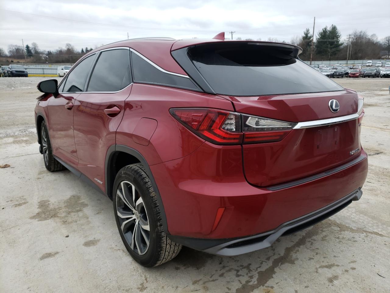 Photo 3 from auction – 2016 LEXUS RX 450H BA with VIN 2T2BGMCAXGC002611
