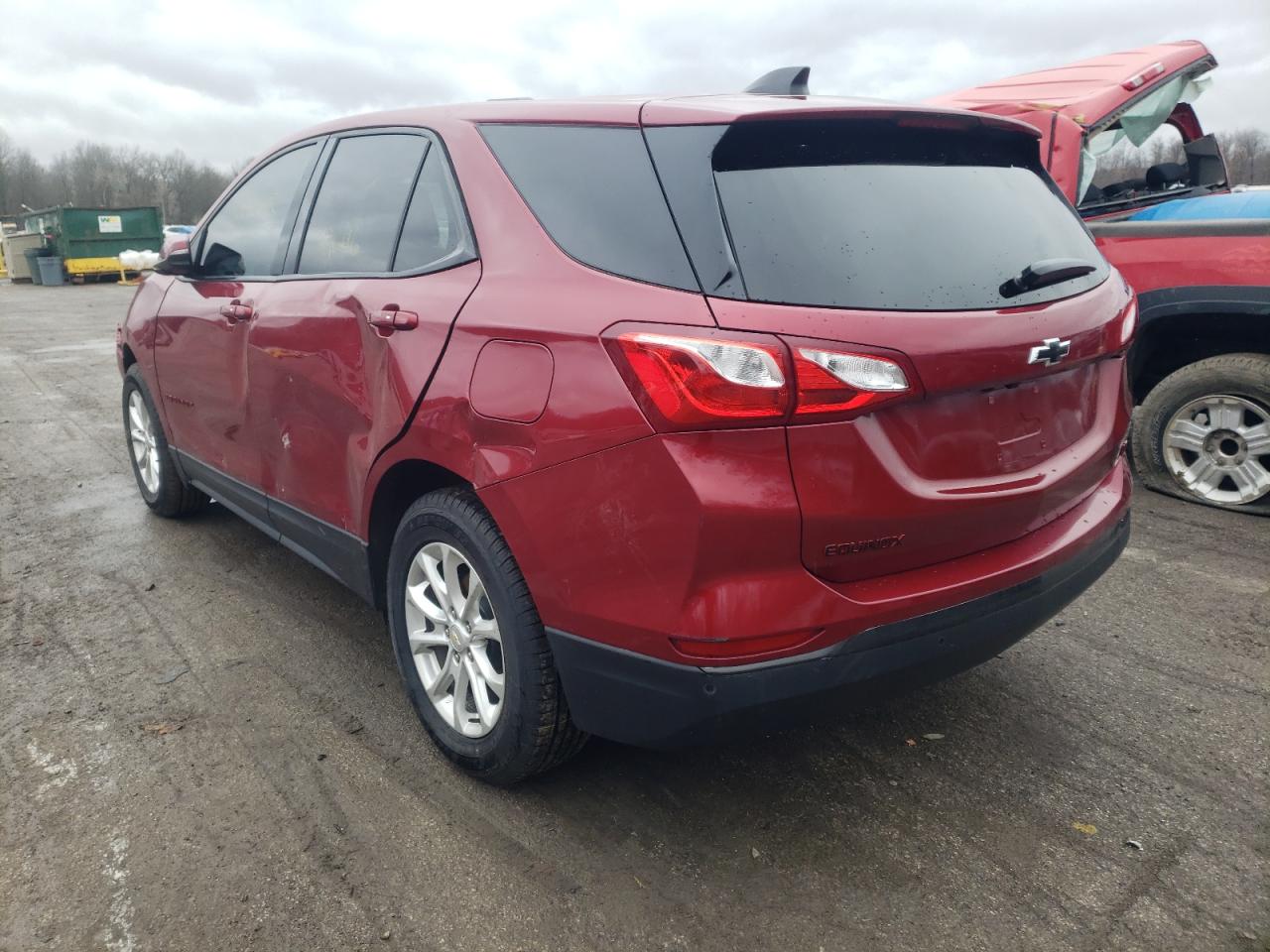 Photo 3 from auction – 2018 CHEVROLET EQUINOX LT with VIN 2GNAXSEV2J6289429