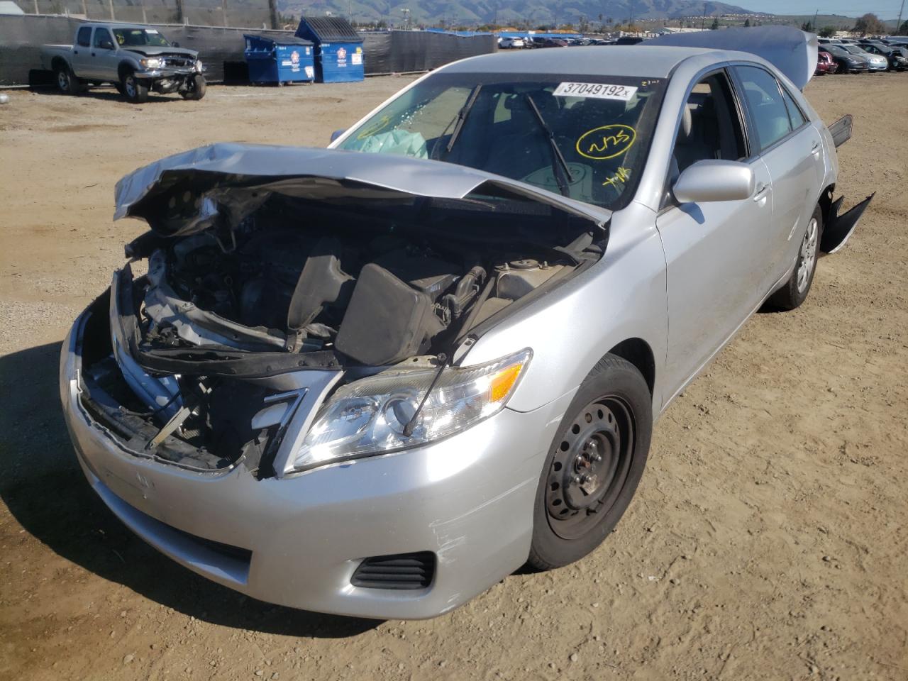 Photo 2 from auction – 2011 TOYOTA CAMRY BASE with VIN 4T1BF3EK3BU162635