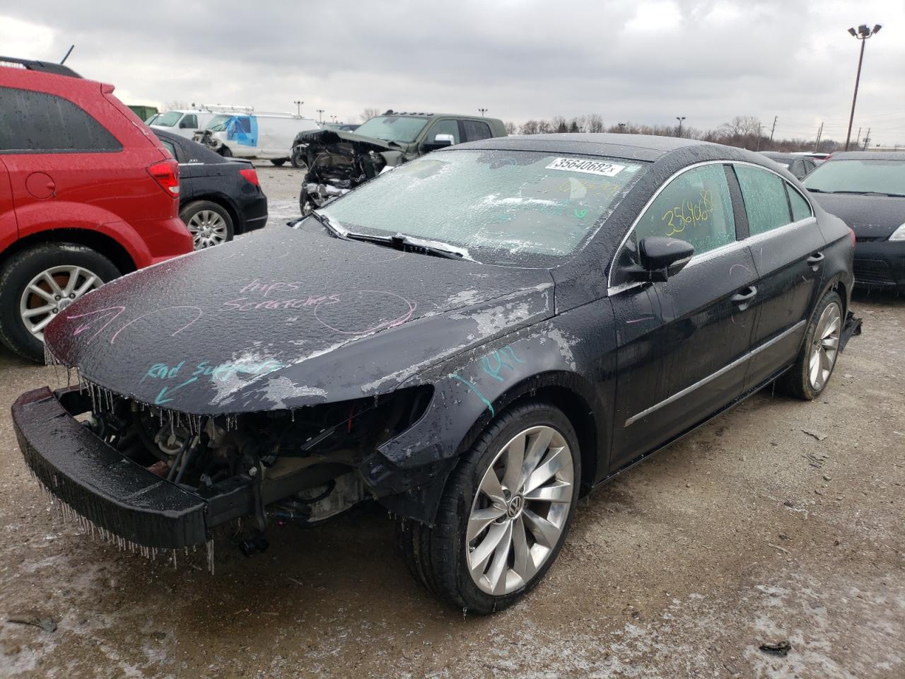 Photo 2 from auction – 2013 VOLKSWAGEN CC VR6 4MO with VIN WVWGU7AN9DE508529
