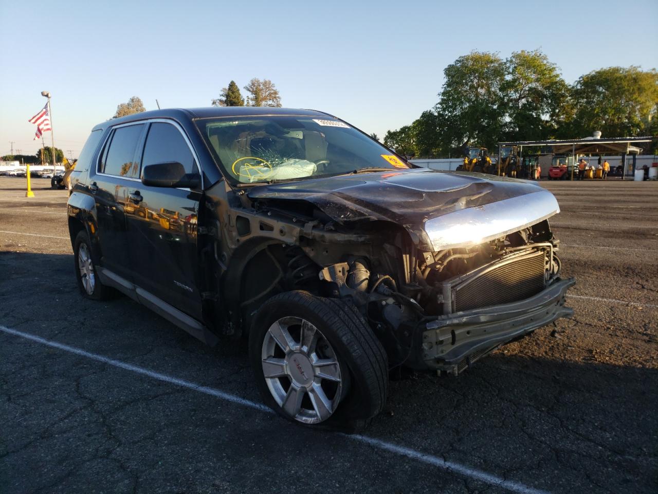 GMC TERRAIN SL 2013 con VIN 2GKALMEK9D6285781 - Foto de la subasta