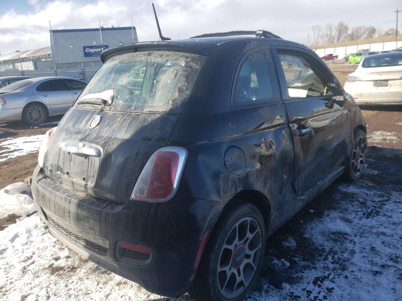 Photo 4 from auction – 2014 FIAT 500 SPORT with VIN 3C3CFFBR2ET258173